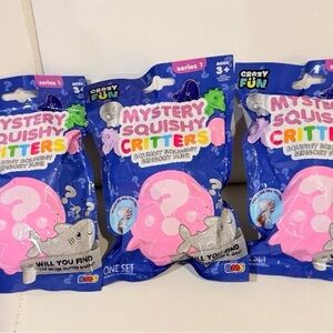 *VIRAL* Crazy Fun. Mystery Squishy Critters Blind Bag - set of 3